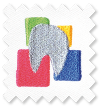 Broderie logo dentaire